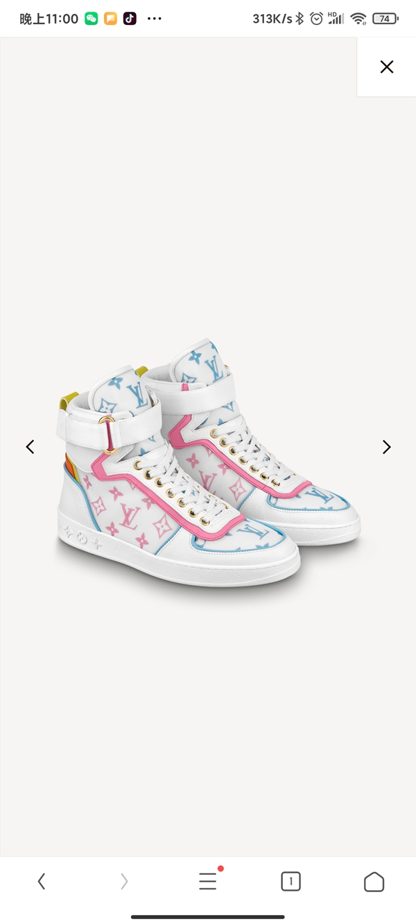 ルイヴィトン靴背面デザイン